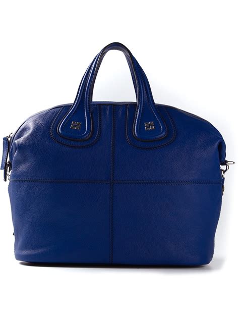 givenchy tote bag blue|givenchy nightingale shopper tote.